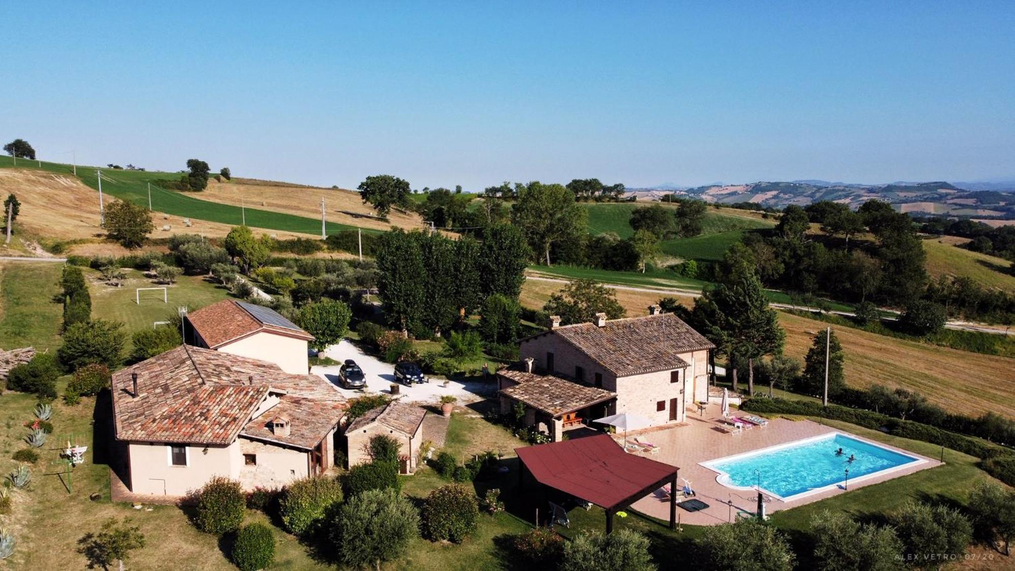 Agriturismo Villa Rosetta San Severino Marche Esterno foto